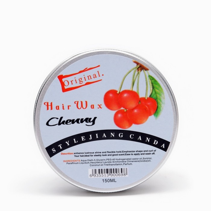 Гелевый воск для волос, 150 гр, Вишня Гелевый воск для волос, 150 гр, Вишня