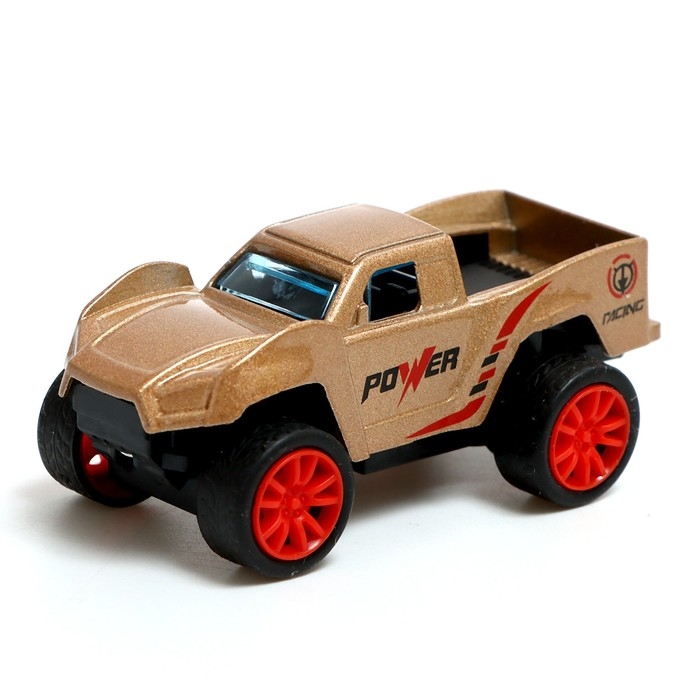 Машина металлическая «Крутые гонки. Пикап», инерция, 1:64, МИКС Машина металлическая «Крутые гонки. Пикап», инерция, 1:64, МИКС