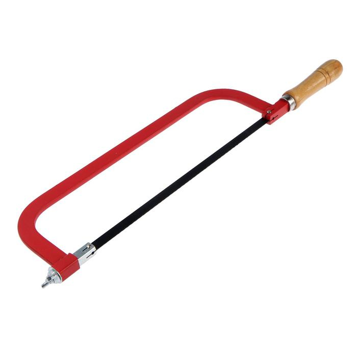 Ножовка по металлу ТУНДРА, деревянная ручка, два угла установки полотна, 300 мм Ножовка по металлу ТУНДРА, деревянная ручка, два угла установки полотна, 300 мм