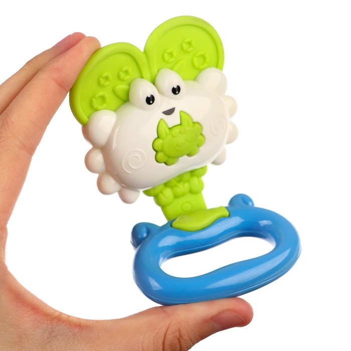 Набор погремушек «Радость малыша», с эластичными деталями, 3 шт, цвет МИКС, Крошка Я Набор погремушек «Радость малыша», с эластичными деталями, 3 шт, цвет МИКС, Крошка Я