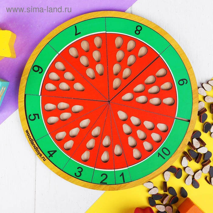 Развивающая игра «Арбуз» Развивающая игра «Арбуз»