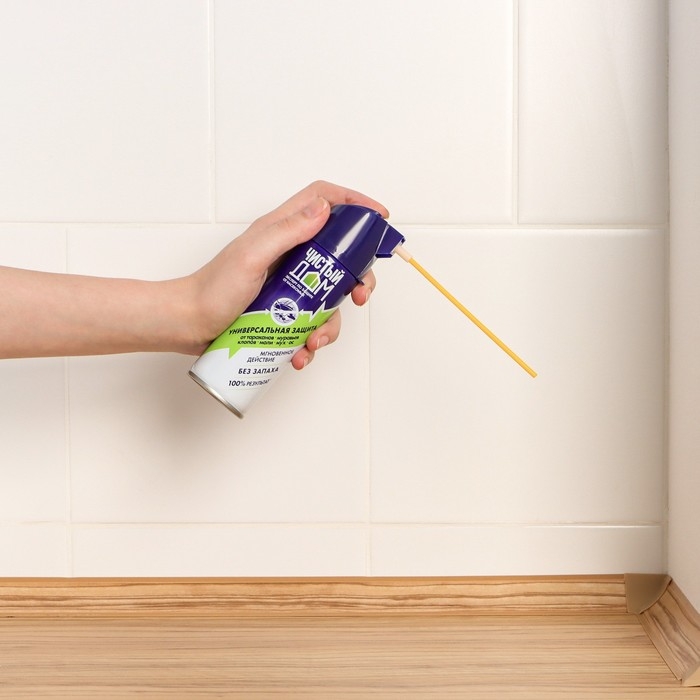 Аэрозоль Дихлофос Чистый дом от летающих и ползающих насекомых 150 мл Аэрозоль Дихлофос Чистый дом от летающих и ползающих насекомых 150 мл