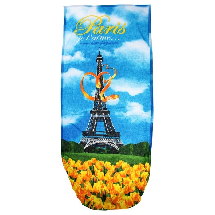 Чехол для гладильной доски Nika, 130×52 см, рисунок МИКС Чехол для гладильной доски Nika, 130×52 см, рисунок МИКС