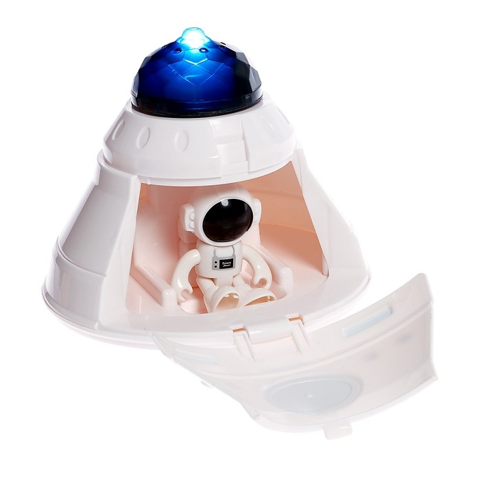 Парковка &laquo;Космическая станция&raquo;, световые эффекты