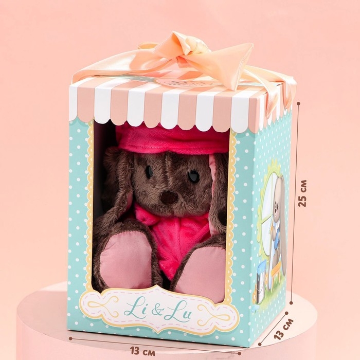 Мягкая игрушка «Малышка Li», заяц, 25 см Мягкая игрушка «Малышка Li», заяц, 25 см