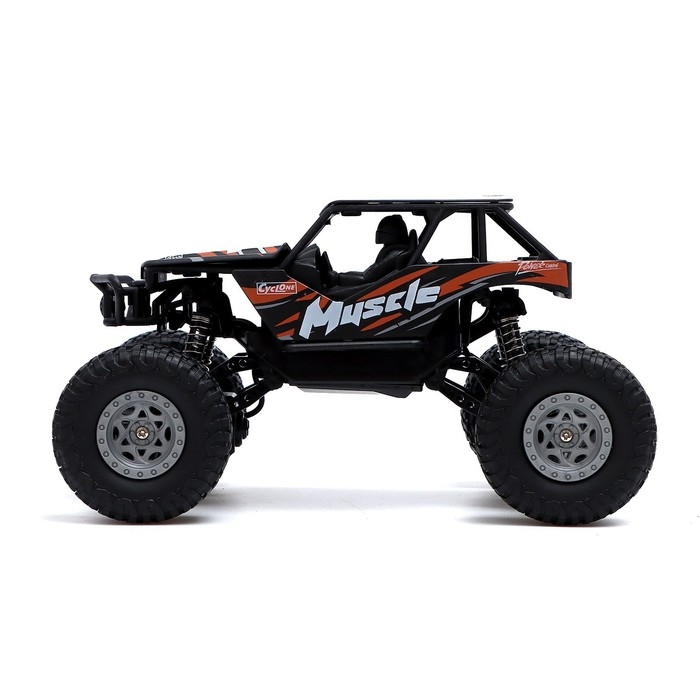 Джип радиоуправляемый «Краулер», 1:20, работает от аккумулятора, цвет оранжевый Джип радиоуправляемый «Краулер», 1:20, работает от аккумулятора, цвет оранжевый