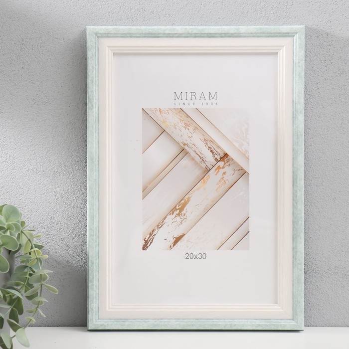 Фоторамка пластик Фоторамка пластик "МИРАМ" 20х30 см, 653198-8, (пластиковый экран)