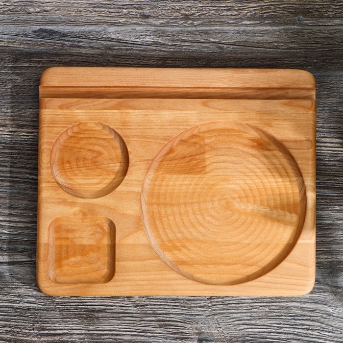 Подставка Adelica, для тарелки, кружки и телефона, 25×21×1,8 см Подставка Adelica, для тарелки, кружки и телефона, 25×21×1,8 см