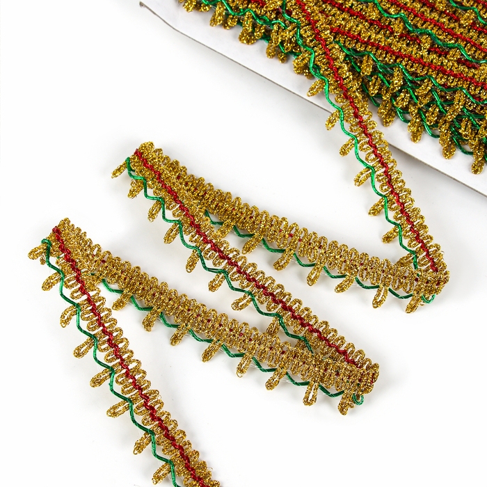 Тесьма цветная, ширина 2 см, в упаковке 10 м Тесьма цветная, ширина 2 см, в упаковке 10 м