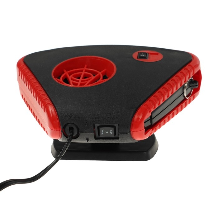 Тепловентилятор в автомобиль, 12 В, 150 Вт, подсветка, выносная ручка, провод 1,3 м Тепловентилятор в автомобиль, 12 В, 150 Вт, подсветка, выносная ручка, провод 1,3 м