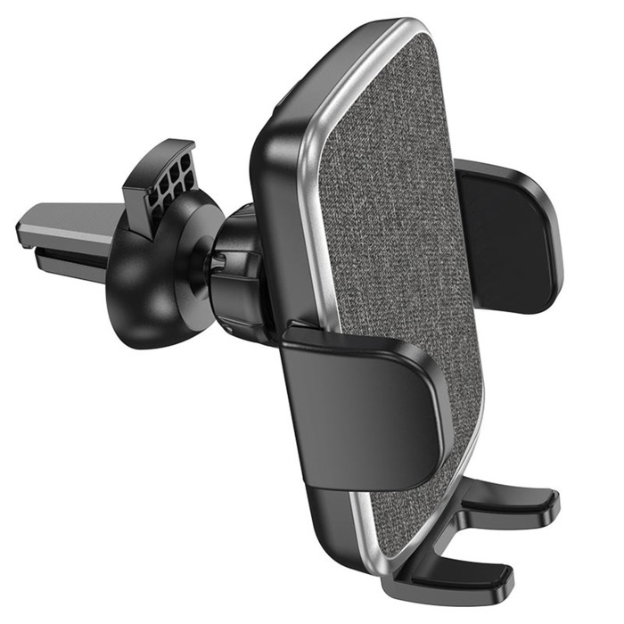 Автомобильный держатель Hoco CA94, для 4.5-6,7 дюймов, зажим 55-95 мм, чёрный