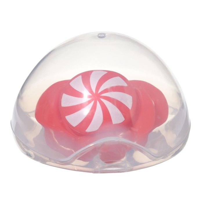 Соска - пустышка силиконовая новогодняя «Карамелька», ортодонтическая, от 6 мес., в контейнере, Крошка Я Соска - пустышка силиконовая новогодняя «Карамелька», ортодонтическая, от 6 мес., в контейнере, Крошка Я