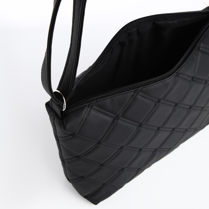 Кросс-боди на молнии, цвет чёрный Кросс-боди на молнии, цвет чёрный