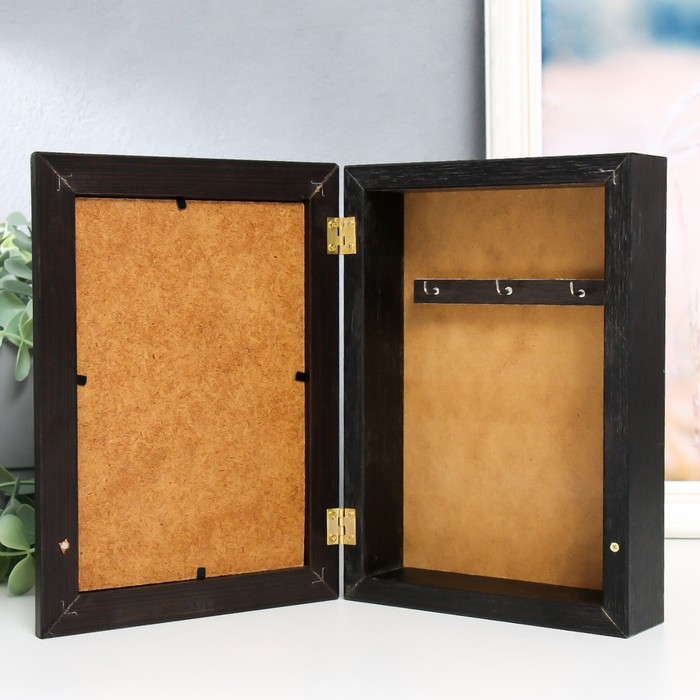 Ключница Ключница "Старинная арка" венге 15х21 см