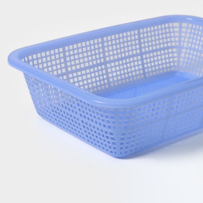 Корзина для хранения, пластик, цвет МИКС Корзина для хранения, пластик, цвет МИКС