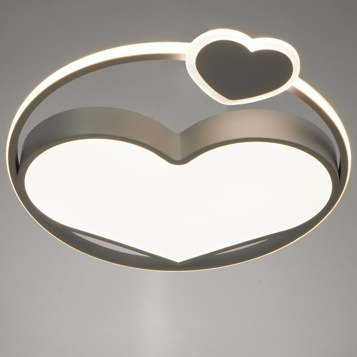 Люстра 1716/3WT LED 80Вт 3000-6000К диммер белый 54х50х6 см BayerLux