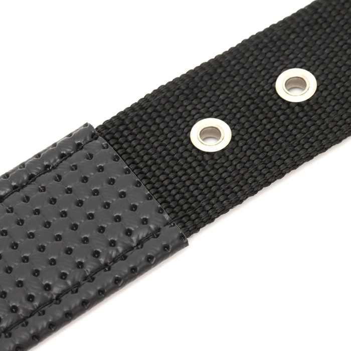 Ошейник  Ошейник "Комфорт" комбинированный, 60 х 4 см, ОШ 45-55 см, чёрный