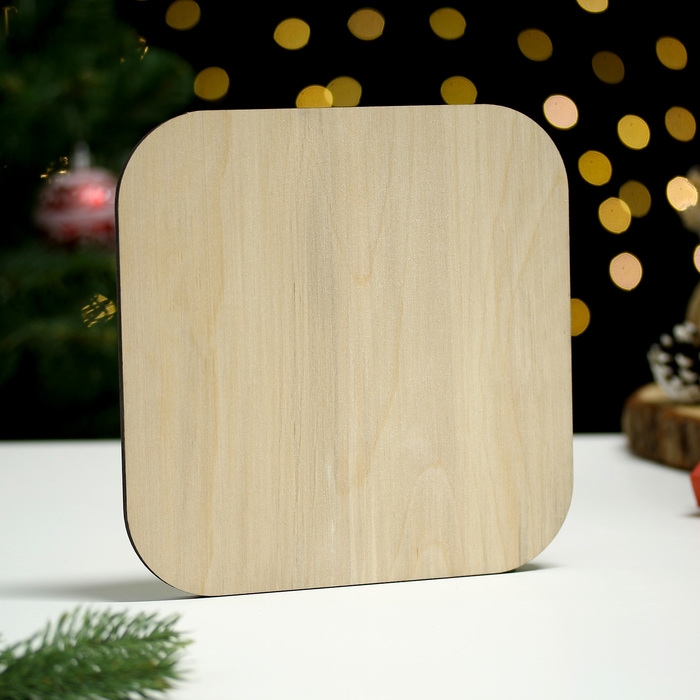 Подставка под горячее Подставка под горячее "Символ года.Счастье в мандаринках" 19х19 см