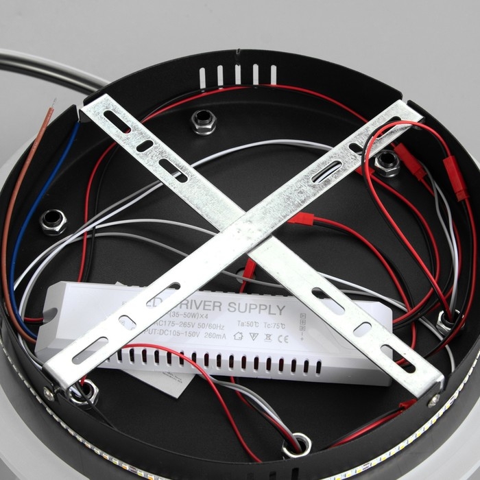 Светильник Светильник "Фави" LED 80Вт 4000К черный 58х23х60 см BayerLux