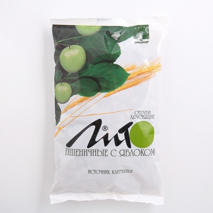 Отруби пшеничные Лито с кальцием и яблоком, 200 г Отруби пшеничные Лито с кальцием и яблоком, 200 г