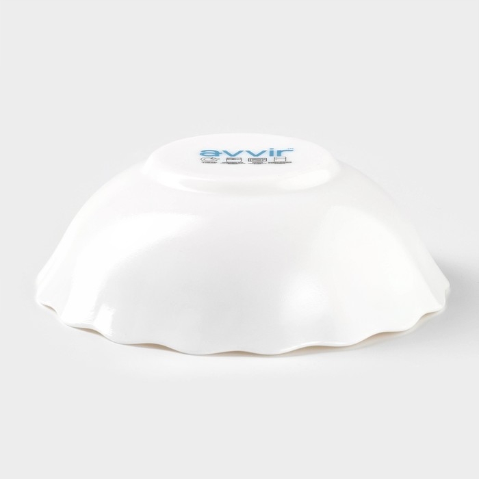 Салатник Avvir «Бархатная роза», 430 мл, d=15,5 см, стеклокерамика