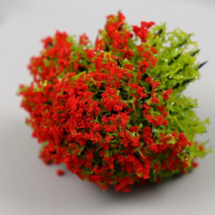 Искусственное растение для творчества пластик "Огненное дерево" 6 см