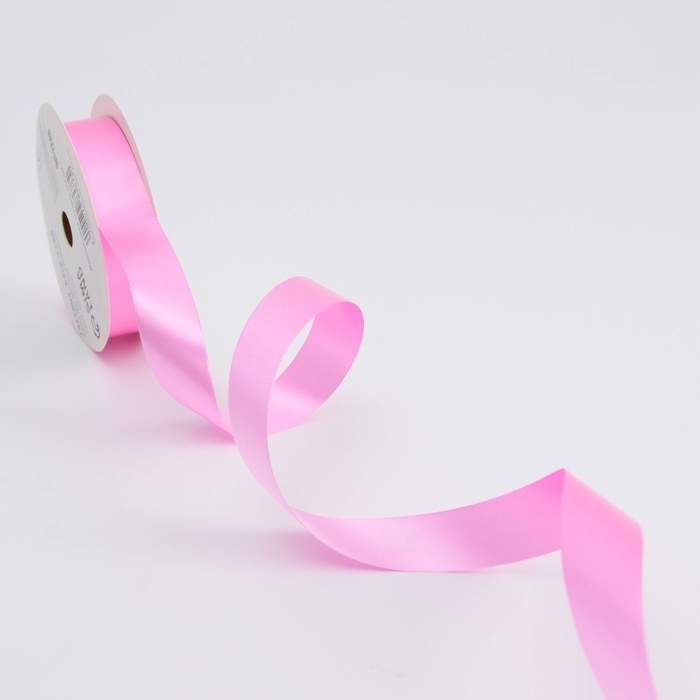 Новый год. Лента для декора и подарков, светло-розовая, 2 см х 45 м Новый год. Лента для декора и подарков, светло-розовая, 2 см х 45 м