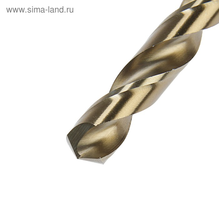Сверло по металлу ТУНДРА, HSS-Co (5% кобальта), цилиндрический хвостовик, 12 мм Сверло по металлу ТУНДРА, HSS-Co (5% кобальта), цилиндрический хвостовик, 12 мм