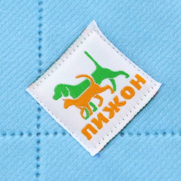 Пелёнка для животных многоразовая впитывающая, 70 х 100 см, голубой Пелёнка для животных многоразовая впитывающая, 70 х 100 см, голубой