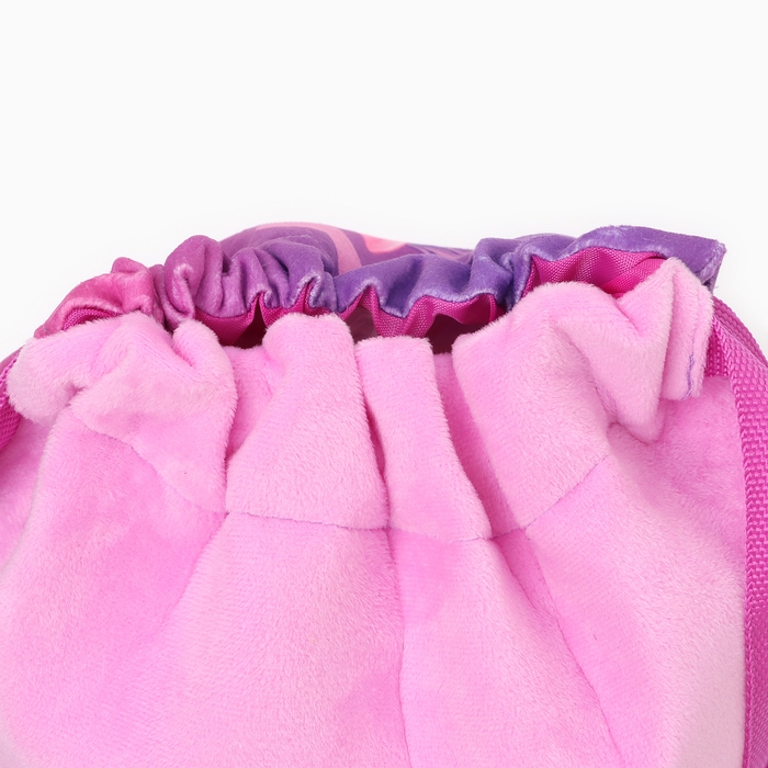 Сумка детская «Единорог», 35 × 30 см, цвет фиолетовый