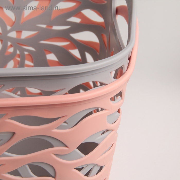 Корзинка для хранения «Листья», пластик, 23,5×16,5×13,5 см, цвет МИКС Корзинка для хранения «Листья», пластик, 23,5×16,5×13,5 см, цвет МИКС