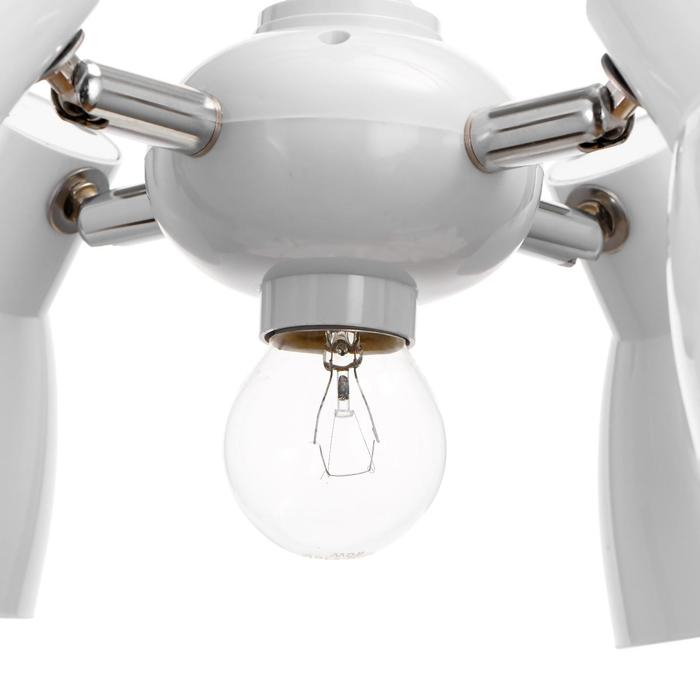 Люстра  Люстра "Классика" 5х15Вт Е27 белый 28х28х18 см BayerLux