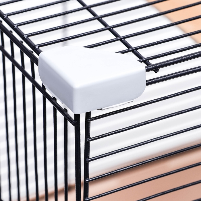 Клетка для шиншиллы Клетка для шиншиллы "Пижон" №19, разборная, 58 х 40 х 49, бежевая