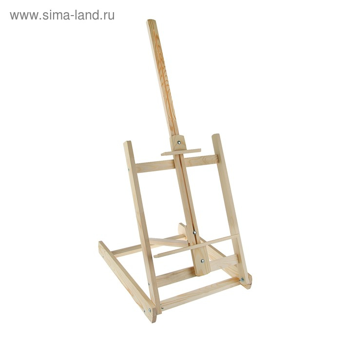 Мольберт настольный «Студийный», 1100 х 430 х 530 мм, (с бегунком), сосна, Calligrata, №3, Мольберт настольный «Студийный», 1100 х 430 х 530 мм, (с бегунком), сосна, Calligrata, №3,