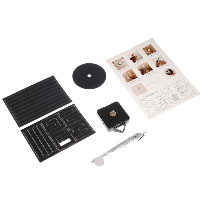 Часы настенные интерьерные, 3d  Часы настенные интерьерные, 3d "Лучи", бесшумные, наклейка, большие, d-40 см