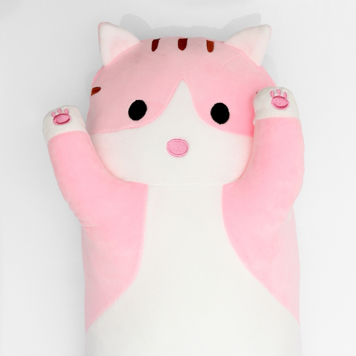 Мягкая игрушка «Котик», 110 см, цвет розовый Мягкая игрушка «Котик», 110 см, цвет розовый