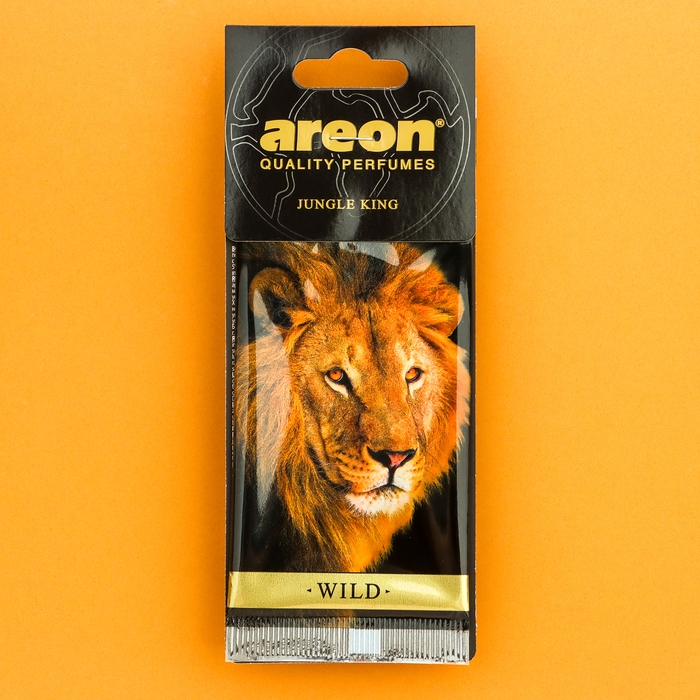 Ароматизатор на зеркало Areon WILD Jungle King 704-AW-01 Ароматизатор на зеркало Areon WILD Jungle King 704-AW-01