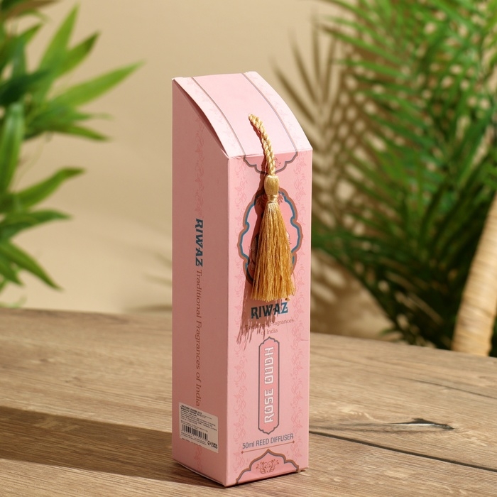 Диффузор Диффузор "RIWAZ" 50 мл (+ 6 палочек), rose oudh
