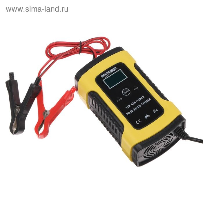 Зарядное устройство АКБ 12 В, 6 А, автомат, 220 В, 87 Вт, LED дисплей Зарядное устройство АКБ 12 В, 6 А, автомат, 220 В, 87 Вт, LED дисплей