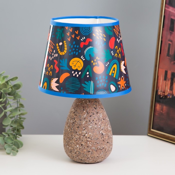 Настольная лампа Настольная лампа "Инона" Е14 15Вт 20х20х32 см RISALUX