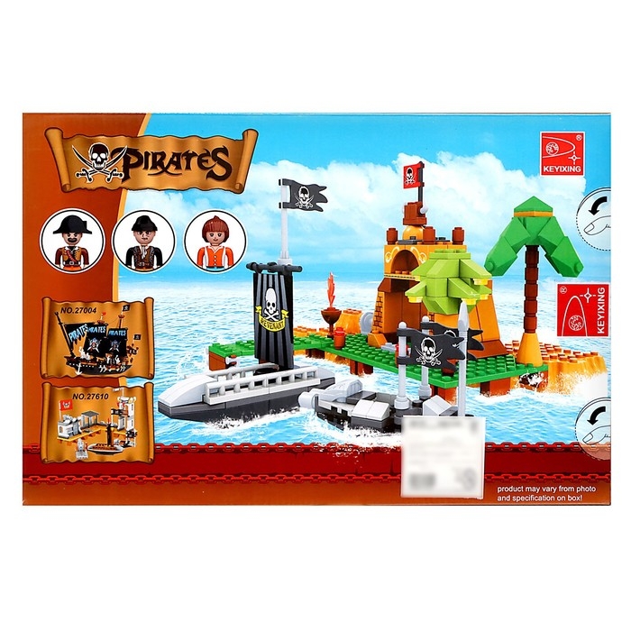 Конструктор Пираты «Бухта историй», 234 детали Конструктор Пираты «Бухта историй», 234 детали