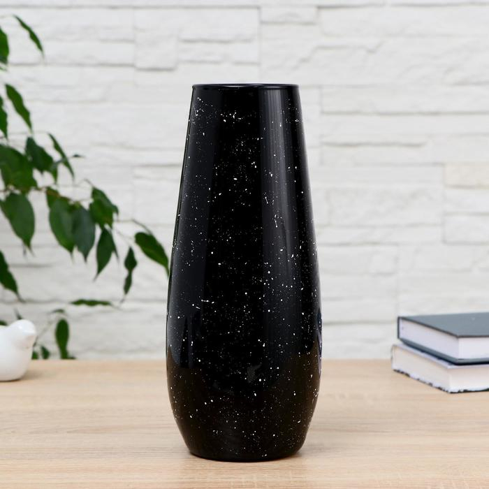 Ваза Ваза "Крапле-чёрный" d-7.4см 11х26см