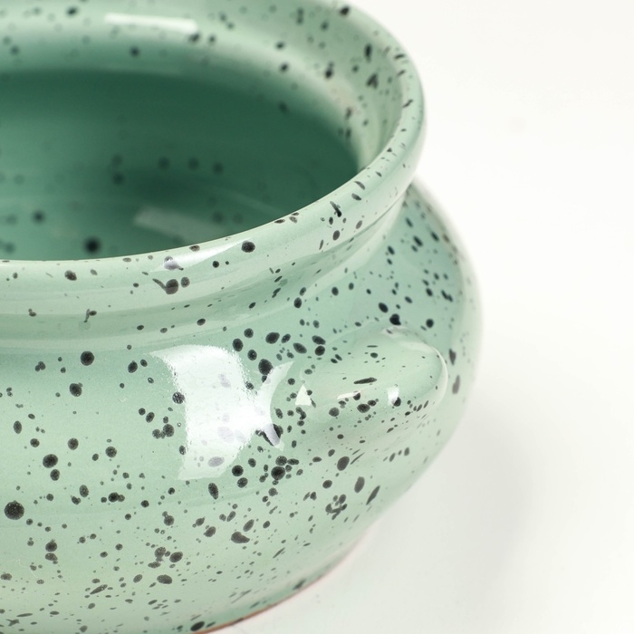 Горшок керамический для запекания  Горшок керамический для запекания "Лакомка" 0,5л / 13х9,5см, гармония