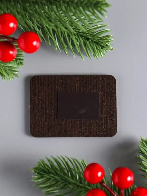 Набор новогодних магнитов 6 шт "Везу добро" 6х4,5 см