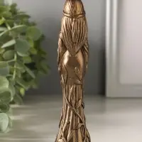 Фигурка - оберег &laquo;Луна&raquo;, 15&times;4&times;4 см, гипс под бронзу винтаж