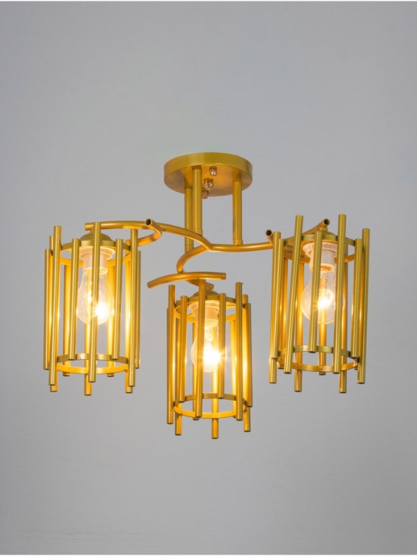 Люстра Люстра "Элизабет" 3х40Вт Е27 золото