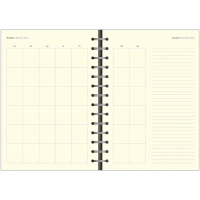 Ежедневник недатированный Fluid Attache Selection бирюз 140х200 мм,192с