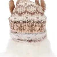 Фигура текстиль &laquo;Гном лосяш&raquo; 33 см, 1 LED, от батареек AG13&times;3, свечение тёплое белое