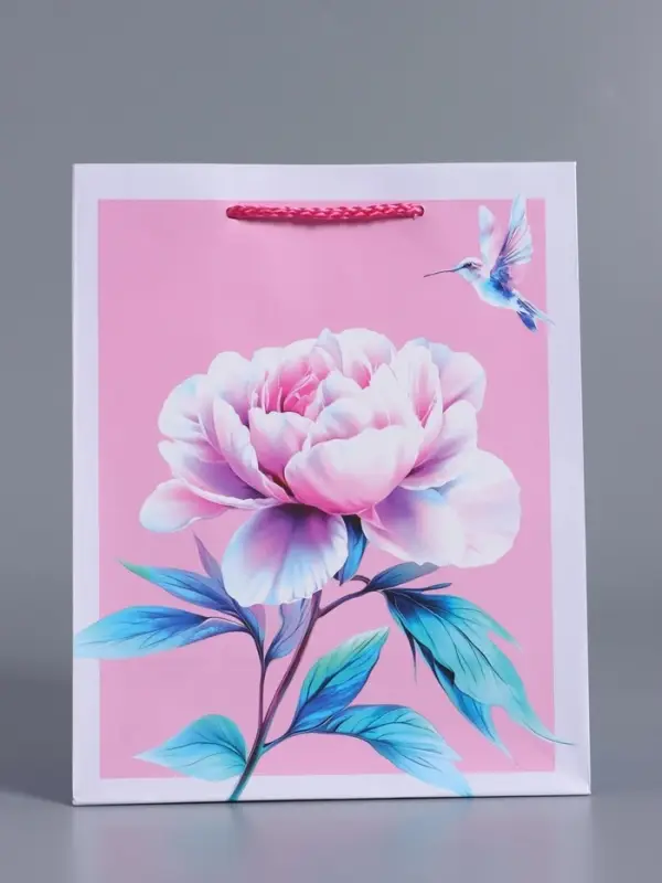 Пакет подарочный "Весеннее чудо" ламинированный 18 х 22,3 х 10 см