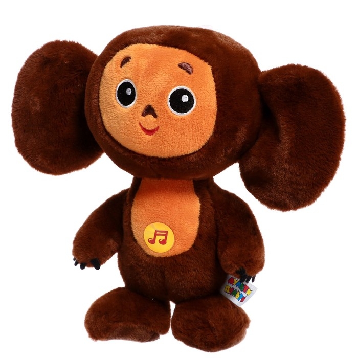 Мягкая игрушка «Чебурашка», 20 см, музыкальный чип Мягкая игрушка «Чебурашка», 20 см, музыкальный чип
